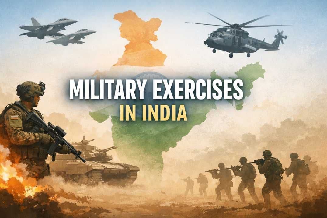 Military Exercises of India: Army, Navy, Air Force - UPSC 2026